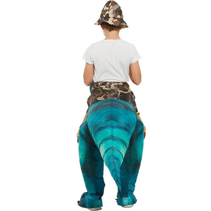Inflatable Dinosaur Ride-On Costume